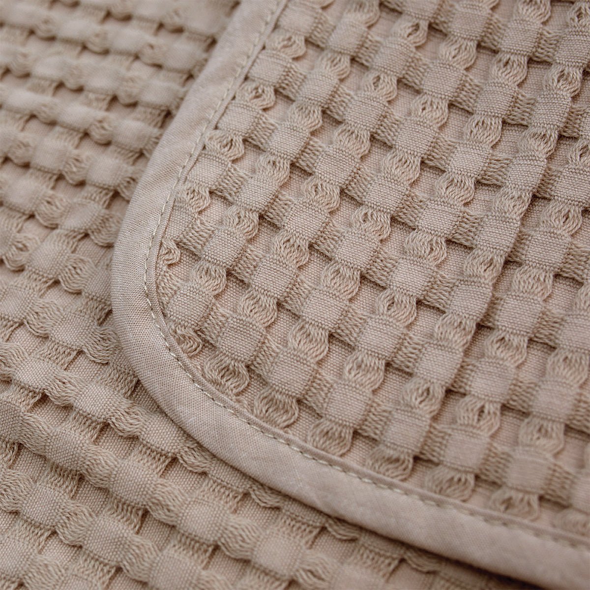 Lulujo - Waffle Blanket - Sand - Baby&More
