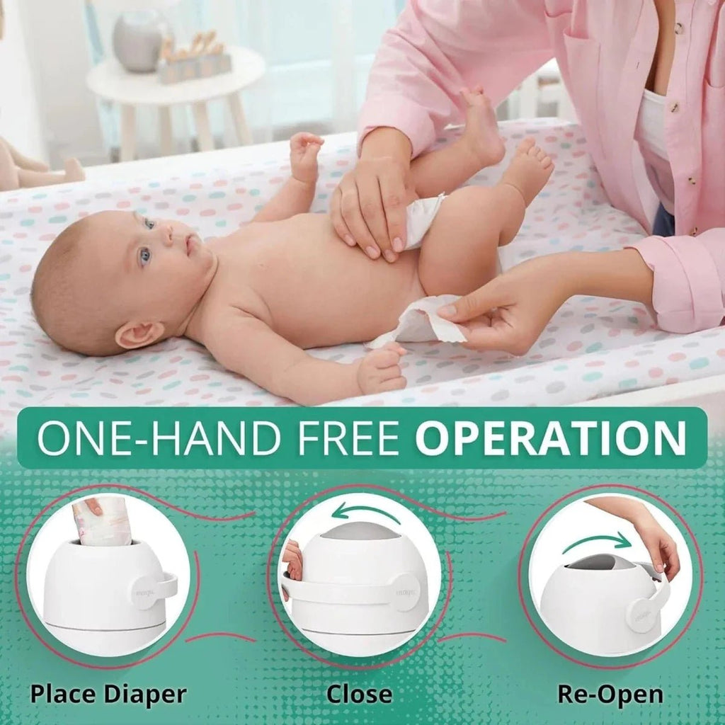 Magic Majestic Nappy Bin - Beige - Baby&More