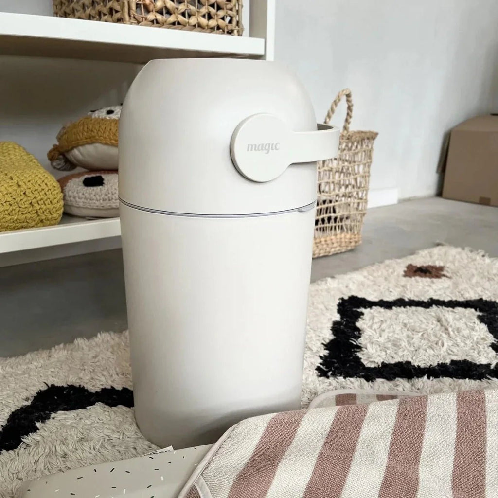 Magic Majestic Nappy Bin - Beige - Baby&More