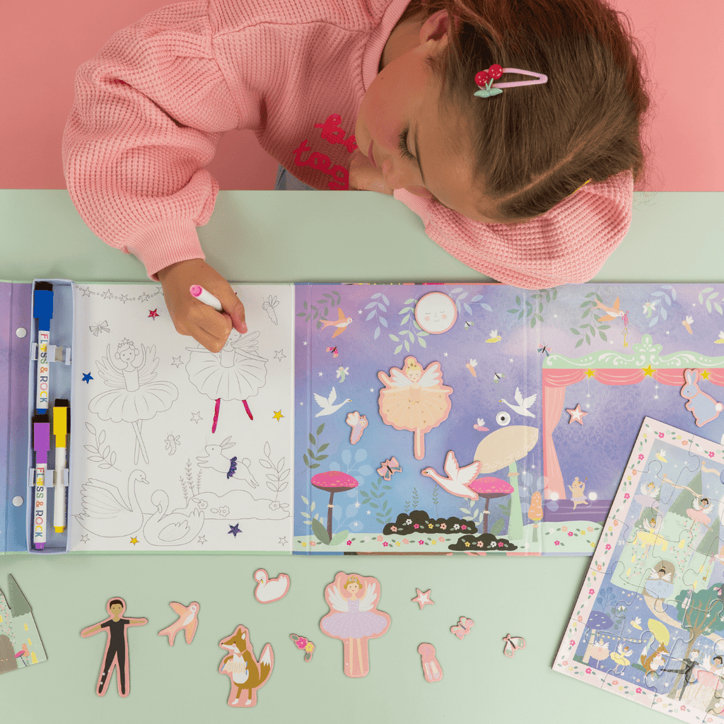 Magnetic Multi Play Travel Set - Enchanted - Baby&More