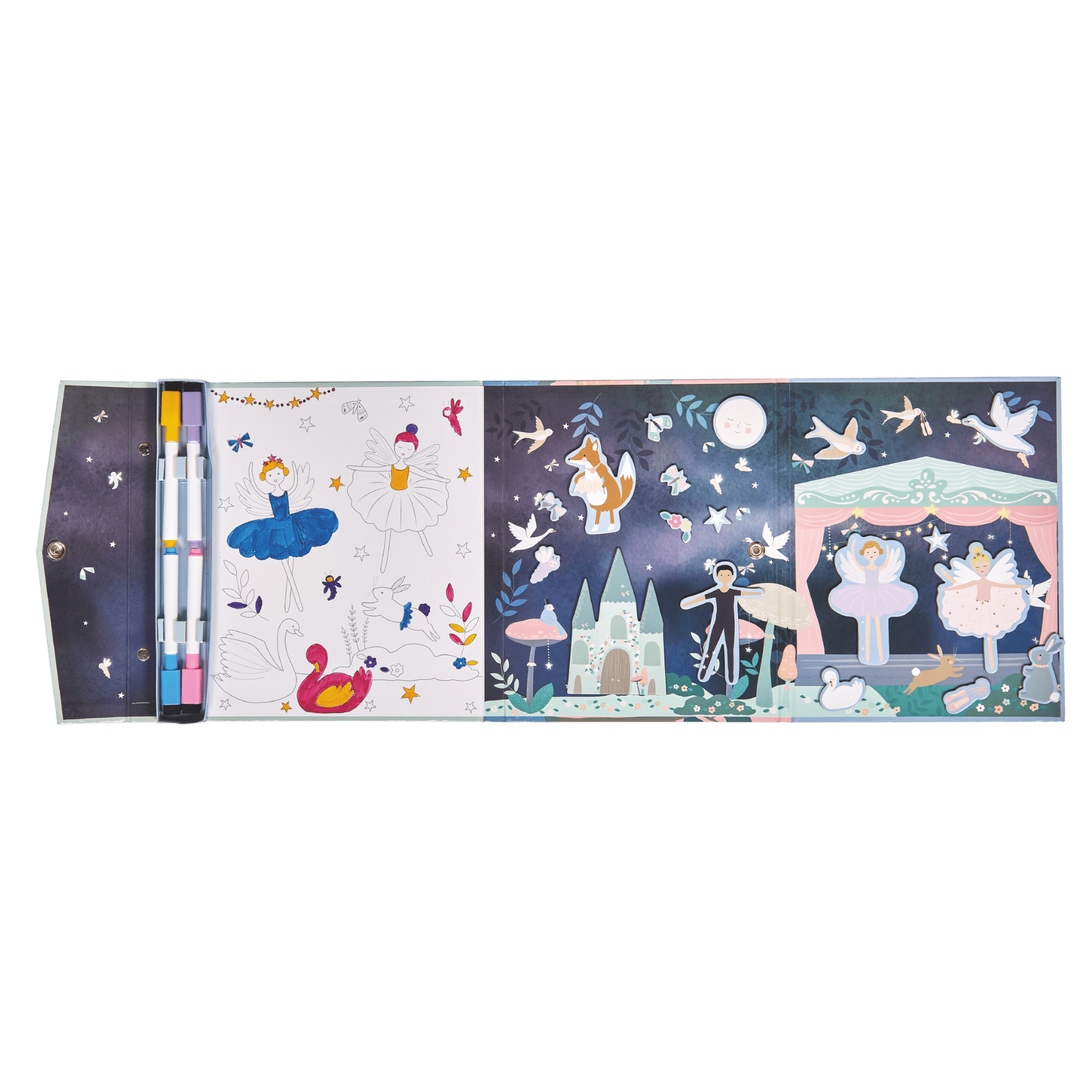 Magnetic Multi Play Travel Set - Enchanted - Baby&More