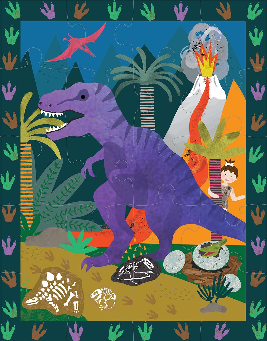 Magnetic Portable Multi Play - Dino - Baby&More