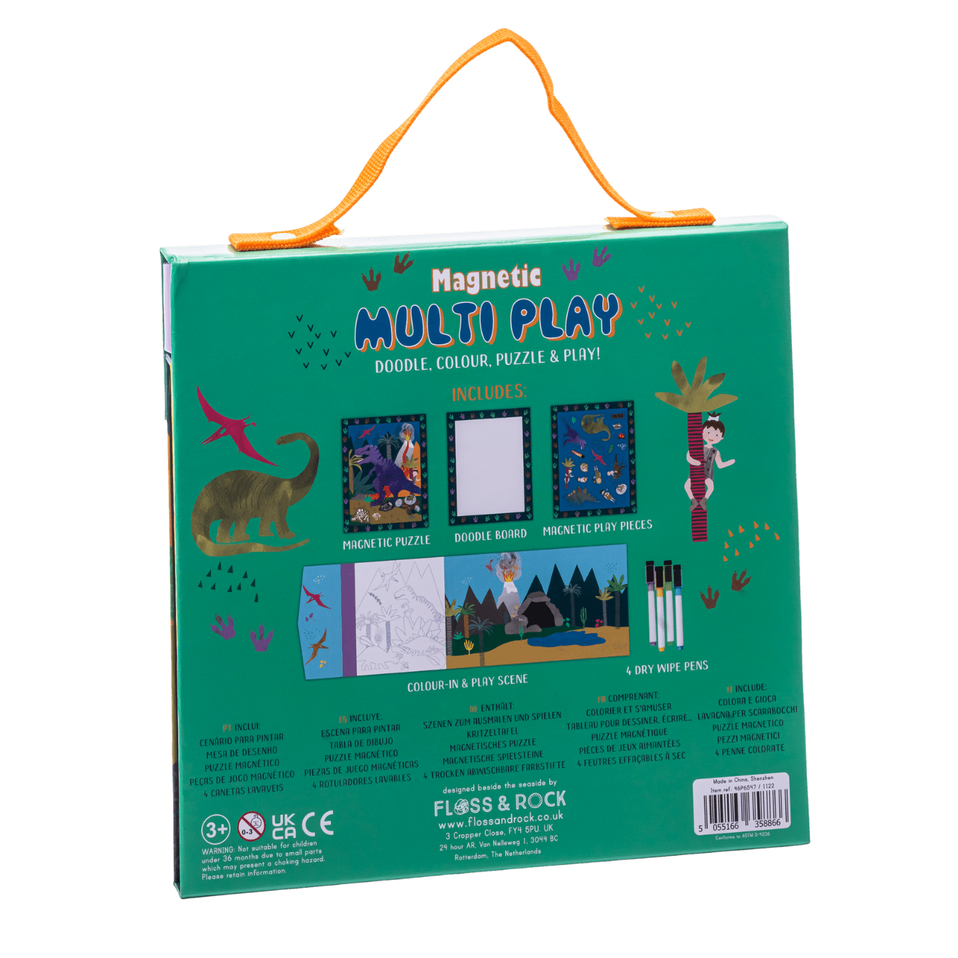 Magnetic Portable Multi Play - Dino - Baby&More