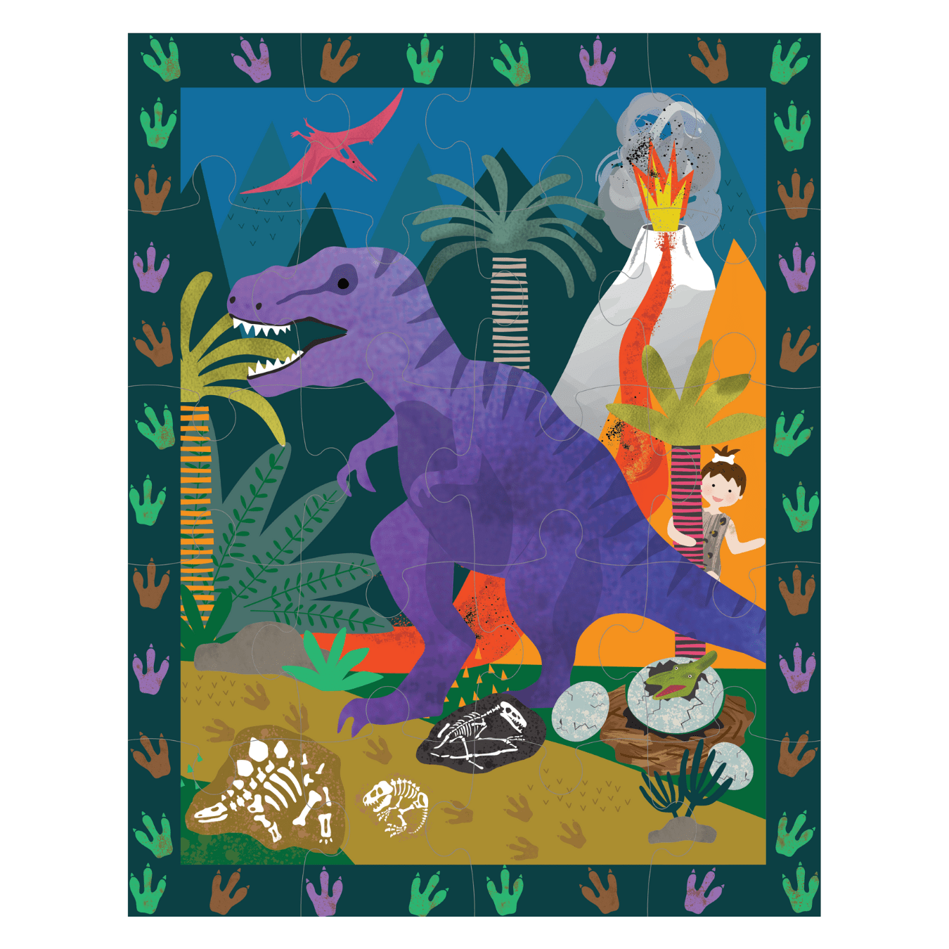 Magnetic Portable Multi Play - Dino - Baby&More