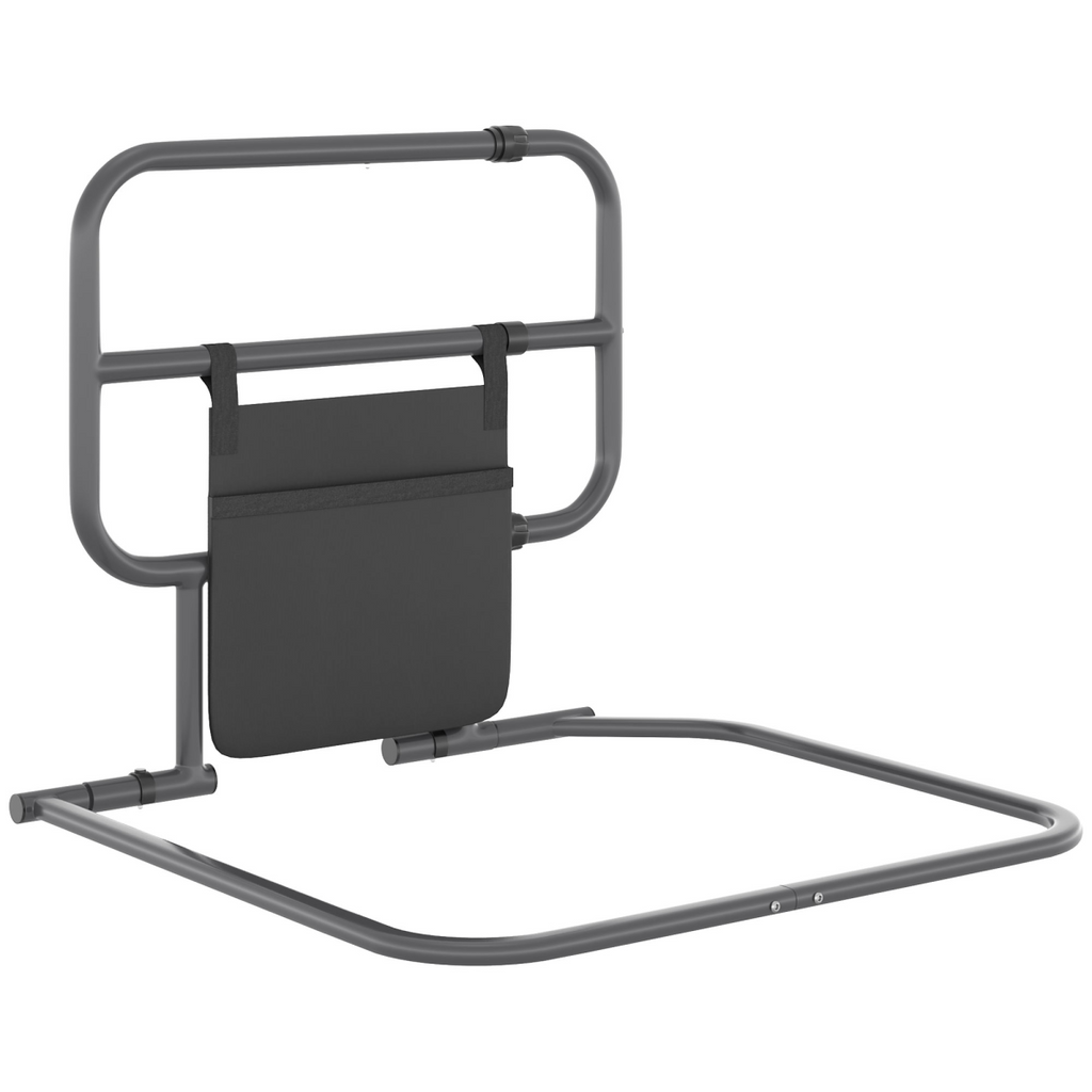 Folding Bed Rail for Elderly / Disabled Adults with Pocket