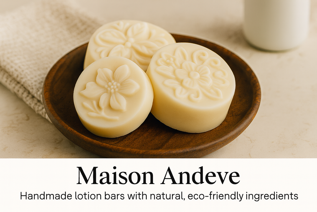 Maison Andeve - Natural Lotion Bar Trio Gift Set