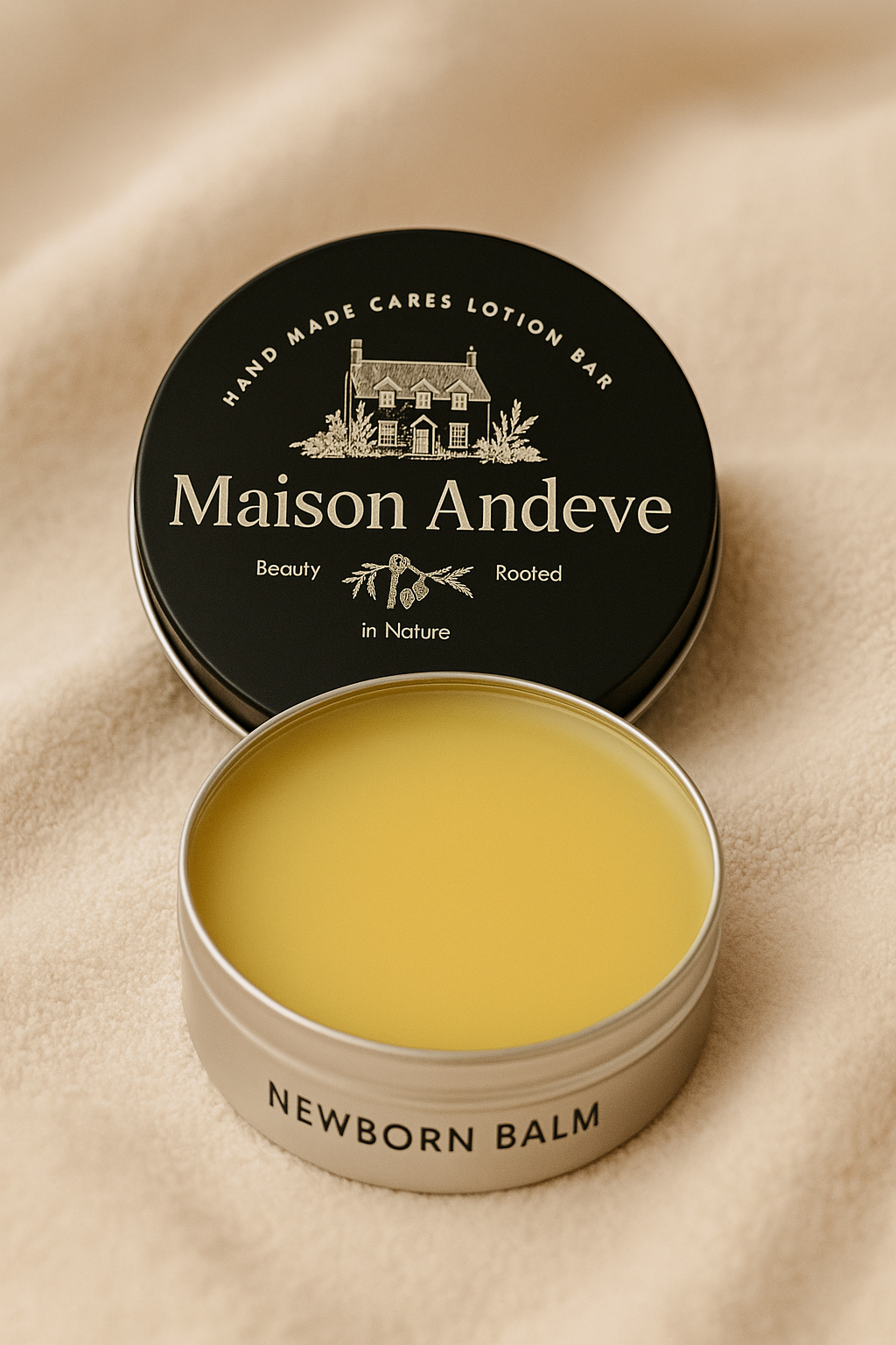 Maison Andeve - Newborn Balm 100ml – Scent-Free Natural Baby Skin Care