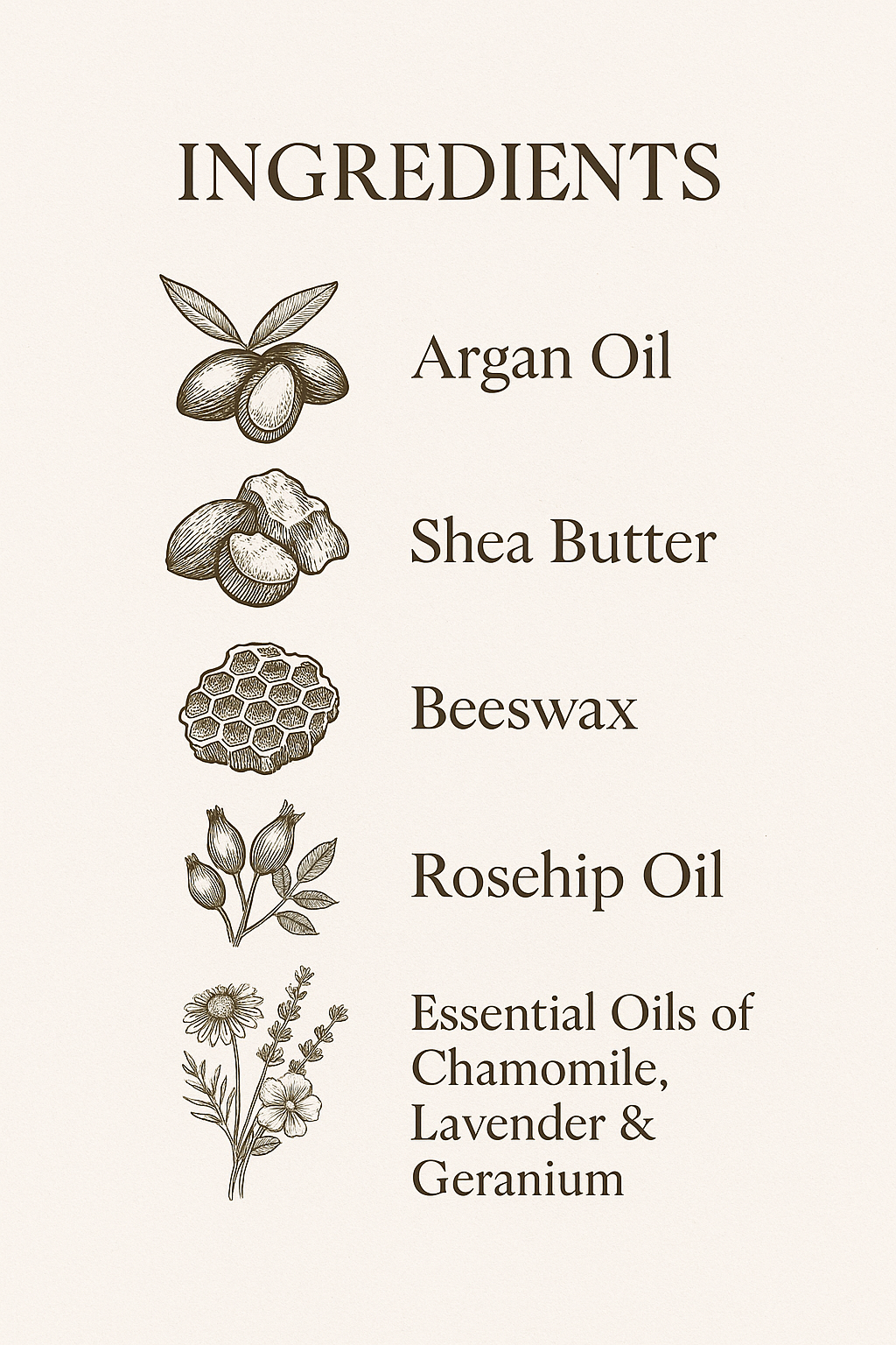 Maison Andeve - Shea Butter & Argan Oil Balm