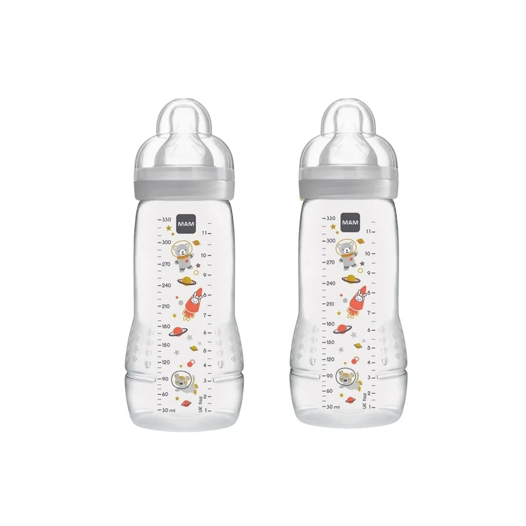 MAM Easy Active Bottle 330ml Unisex - Pack of 2 - Baby&More
