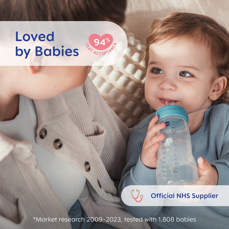 MAM Easy Active Bottle - Blue - 330ml - 2 Pack - Baby&More