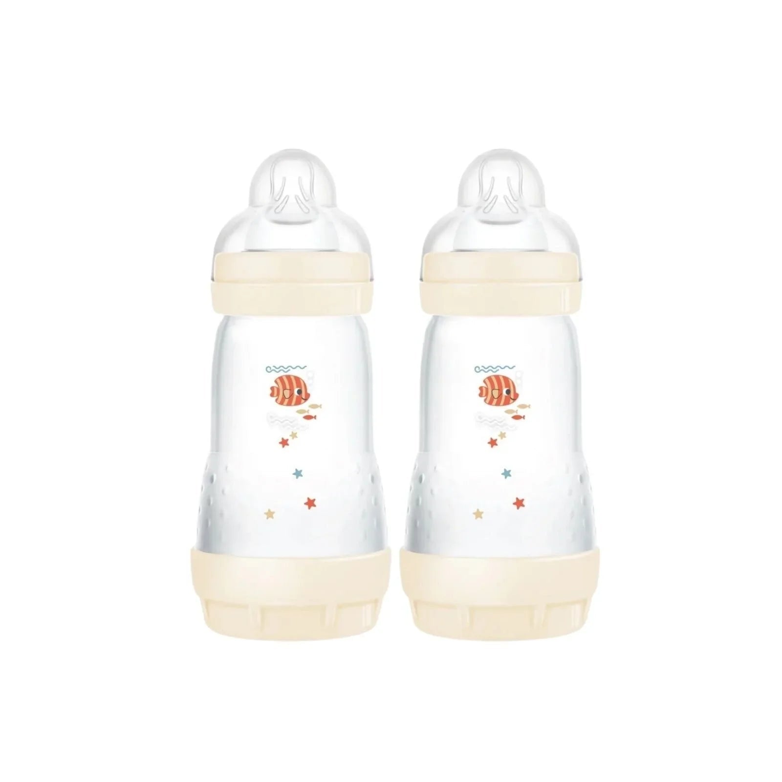 MAM Easy Start Anti - Colic Bottle - 260ml - Pack of 2 - Nature - Baby&More