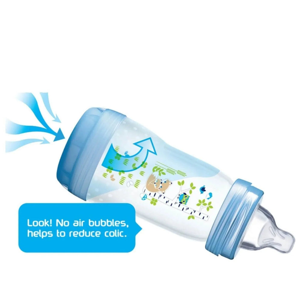 MAM Easy Start Anti - Colic Bottle - 260ml - Pack of 2 - Nature - Baby&More