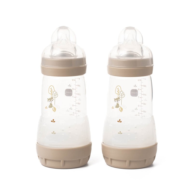MAM Easy Start Anti Colic Bottle - Nature- 260ml - 2 Pack - Baby&More
