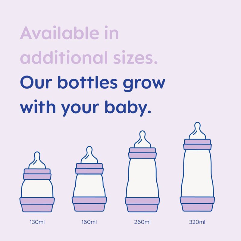 MAM Easy Start Anti-Colic Bottle - Unisex - 260ml - 3 Pack - Baby&More