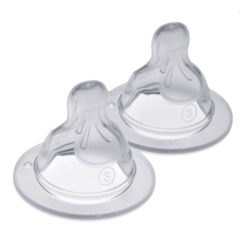 MAM SkinSoft Silicone Teat - Fast Flow - 2 Pack - Baby&More