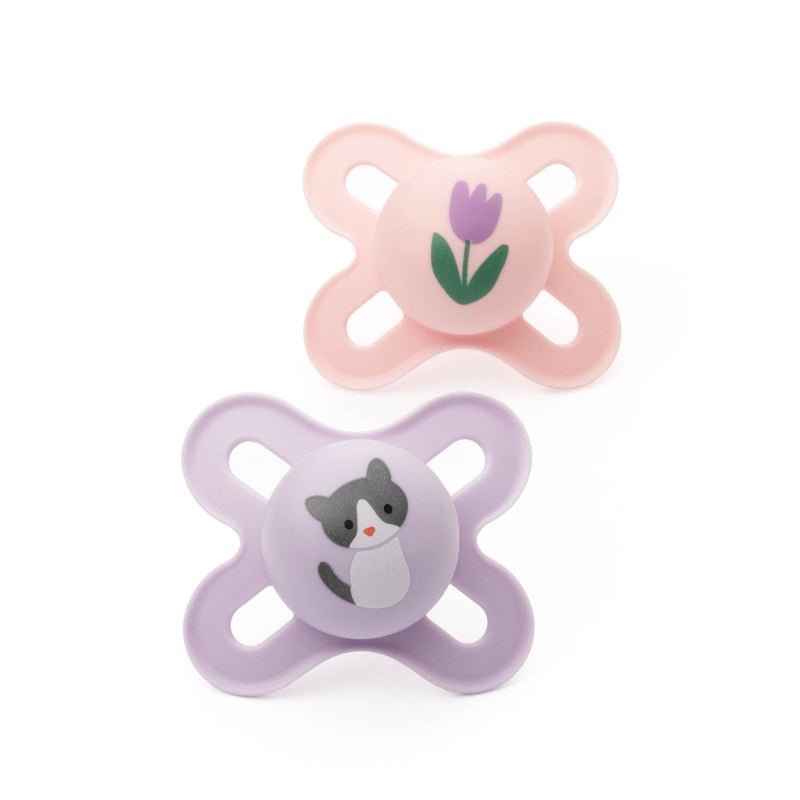 MAM Start Soother Pink Design - 0-2m - 2 Pack - Baby&More