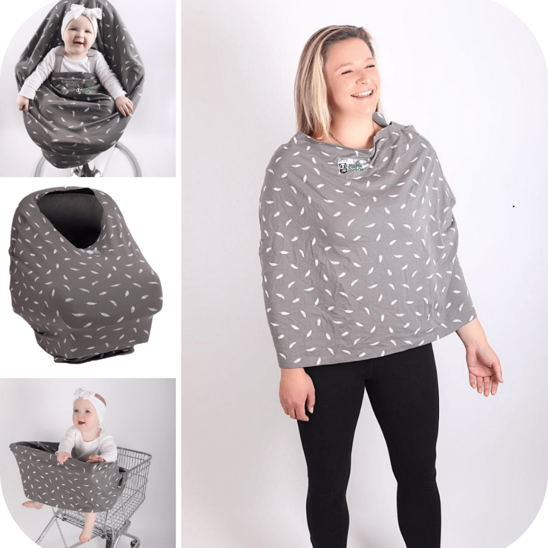Mama Bamboo Cotton Breastfeeding Cover - Baby&More