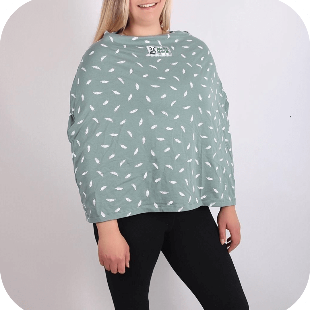 Mama Bamboo Cotton Breastfeeding Cover - Baby&More