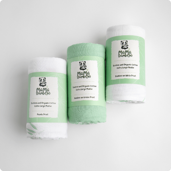 Mama Bamboo Luxury Large Muslin - Baby&More