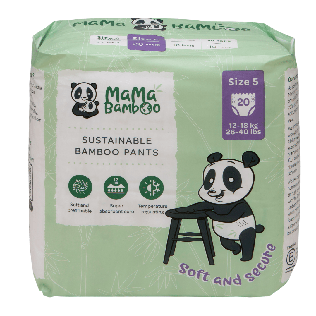 Mama Bamboo Sustainable Pull - Up Nappy Pants - Baby&More