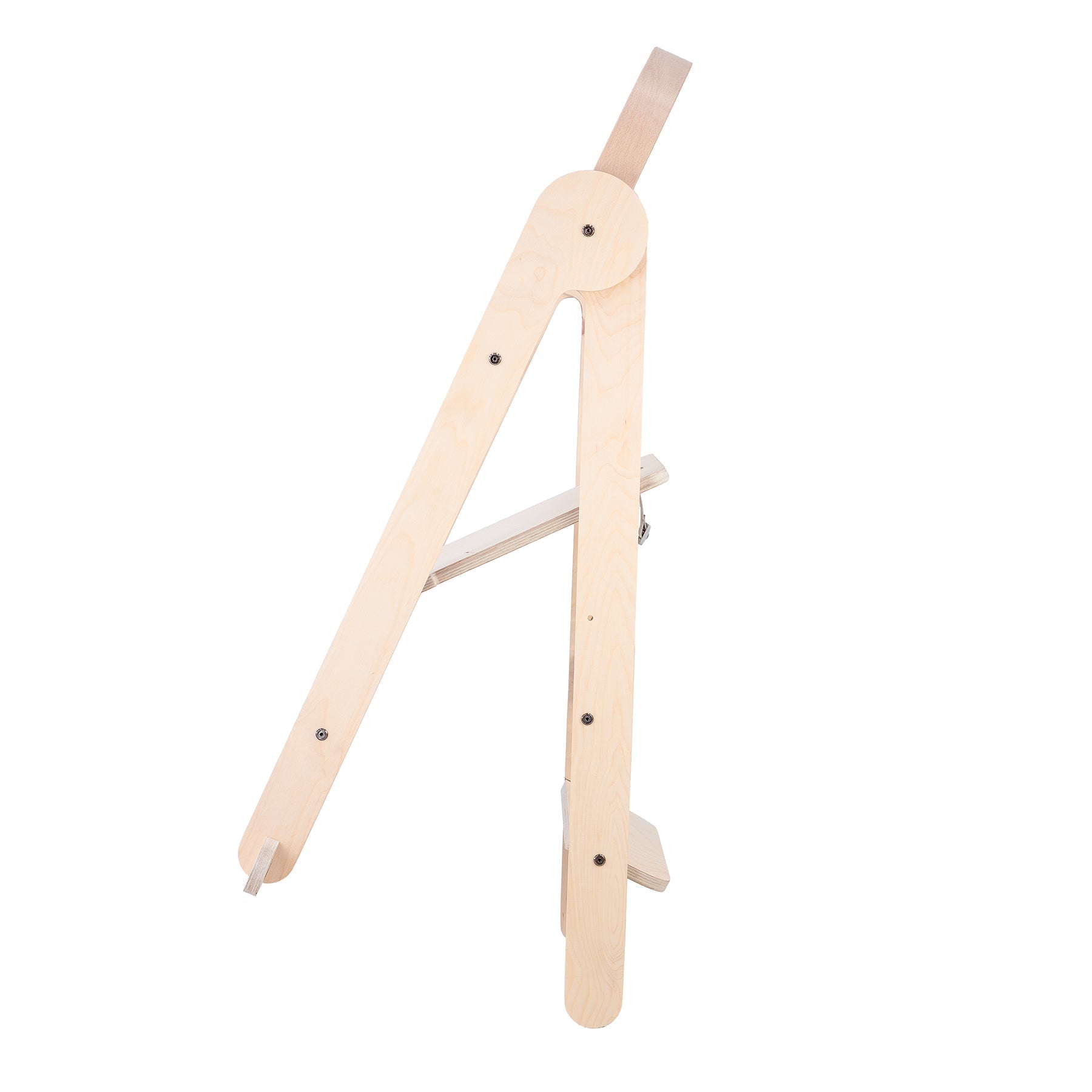 MamaToyz Folding Learning Tower - Natural Beech Wood Montessori Child Safety Platform - Baby&More