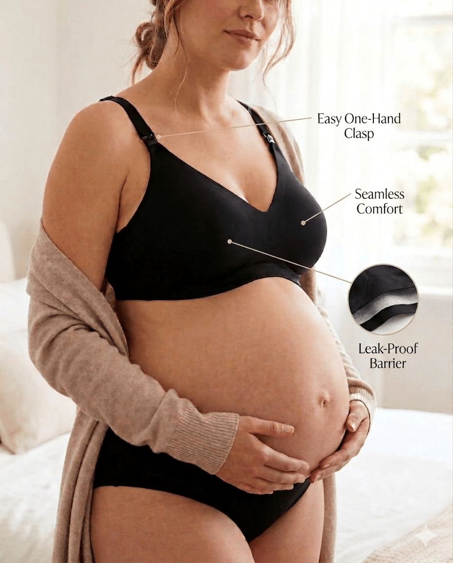Marbra Leakproof Seamless Nursing Bra - Baby&More