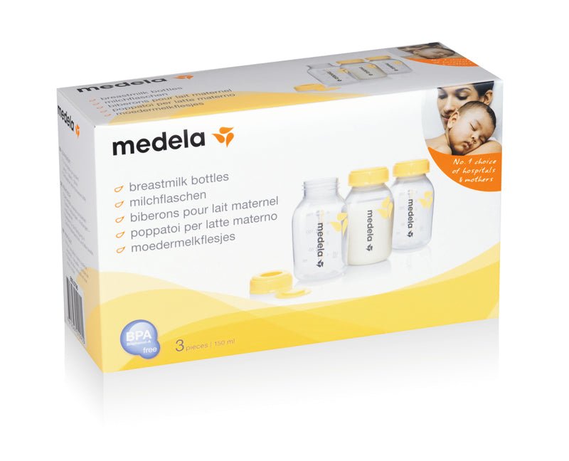 Medela Breastmilk Storage Bottles - 150ml - 3 Pack - Baby&More
