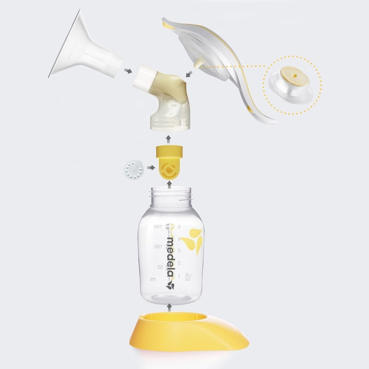 Medela Harmony Manual Breast Pump & Feed Set - Baby&More