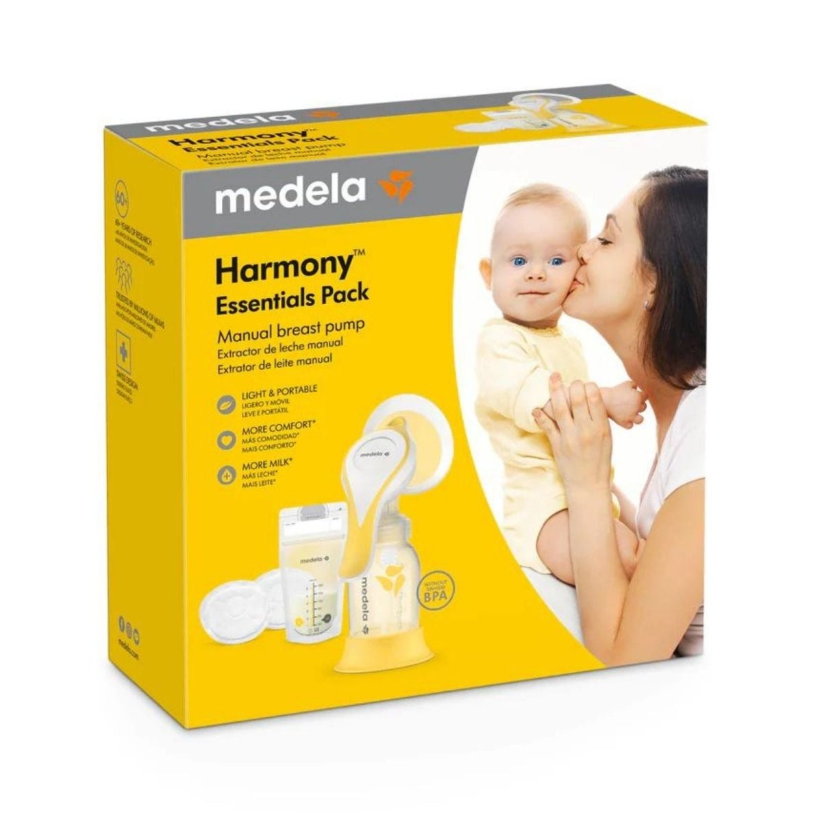 Medela Harmony Manual Breast Pump & Feed Set - Baby&More