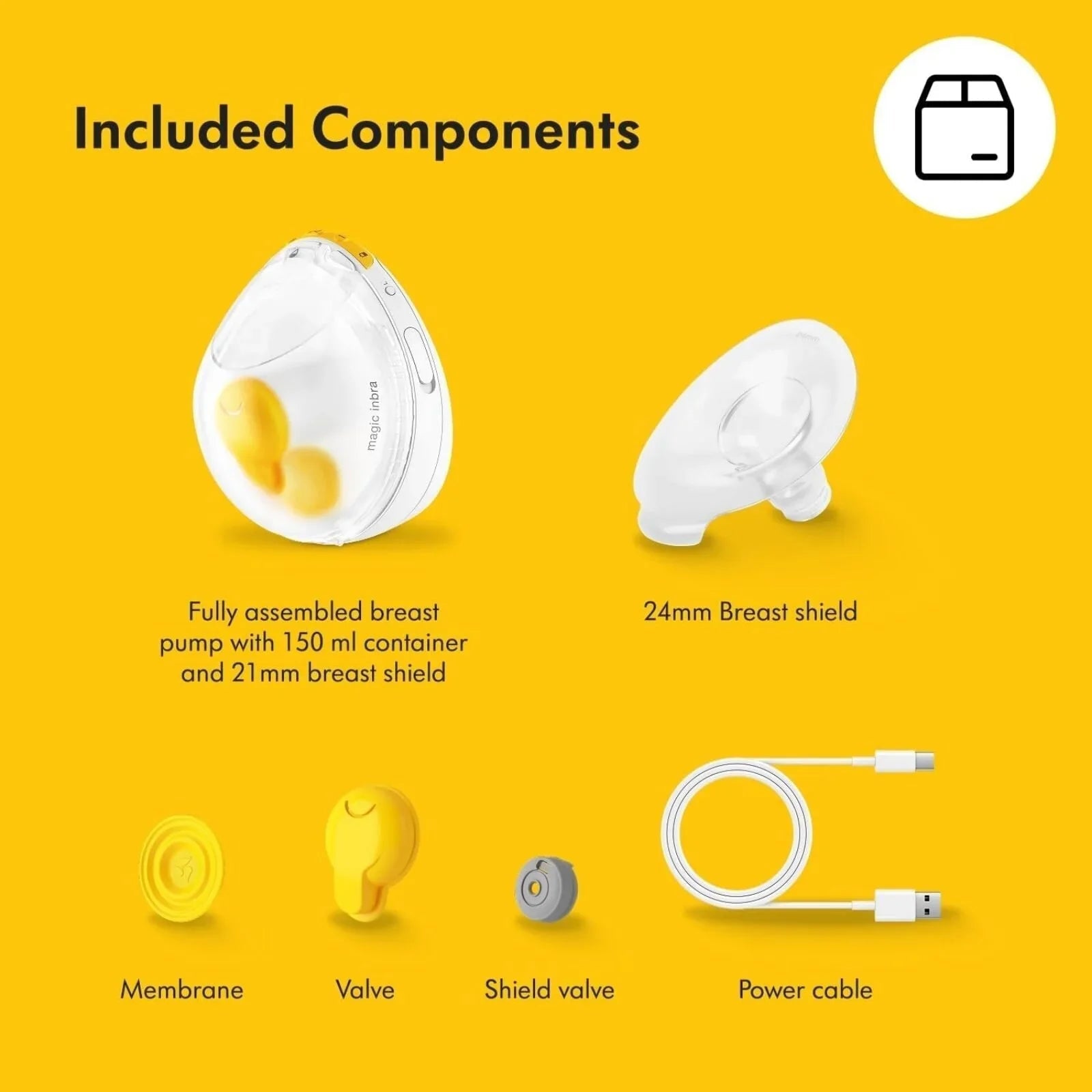 Medela Magic InBra Wearable Double Electic Breast Pump - Baby&More