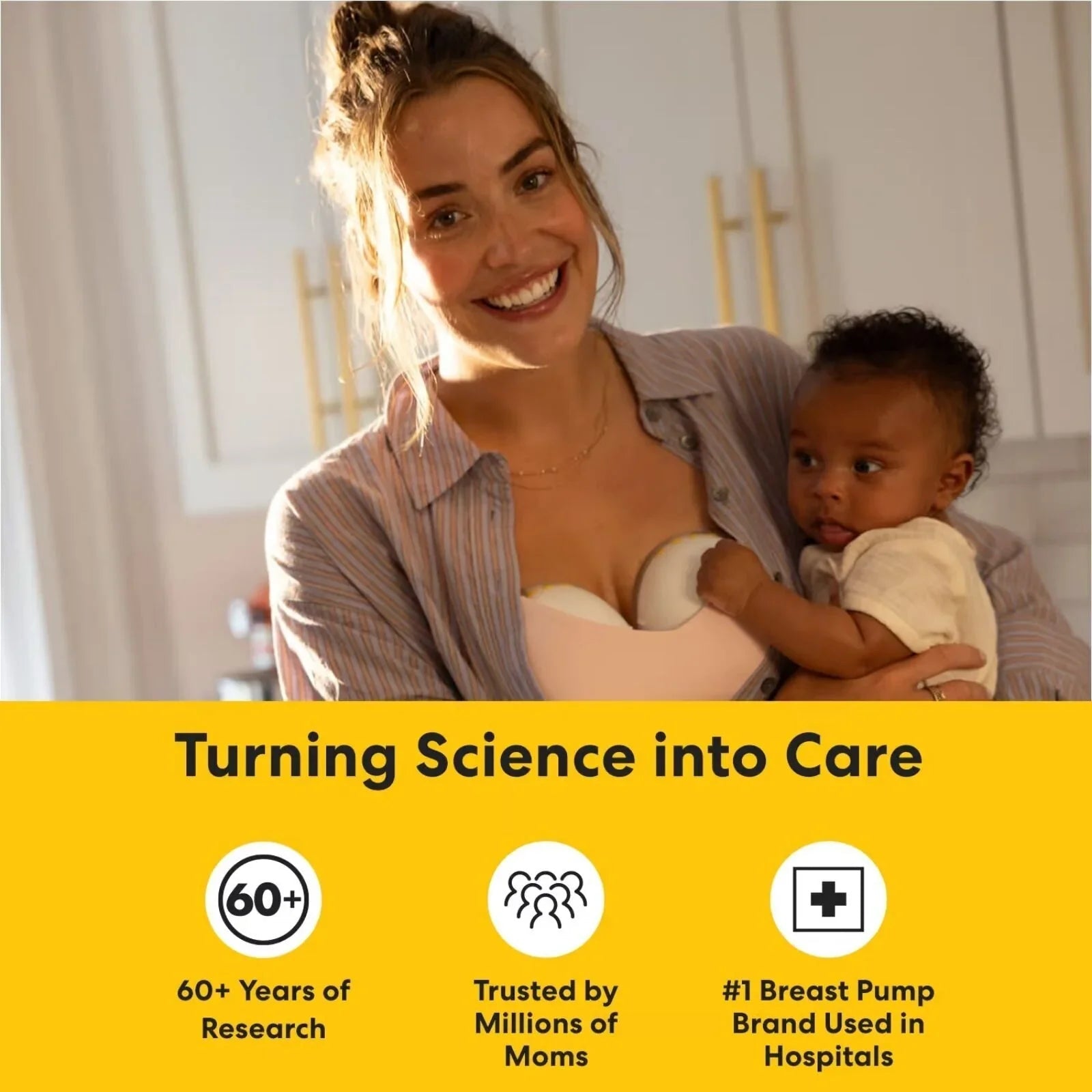 Medela Motion InBra Double Electric Wearable Breast Pump - Baby&More