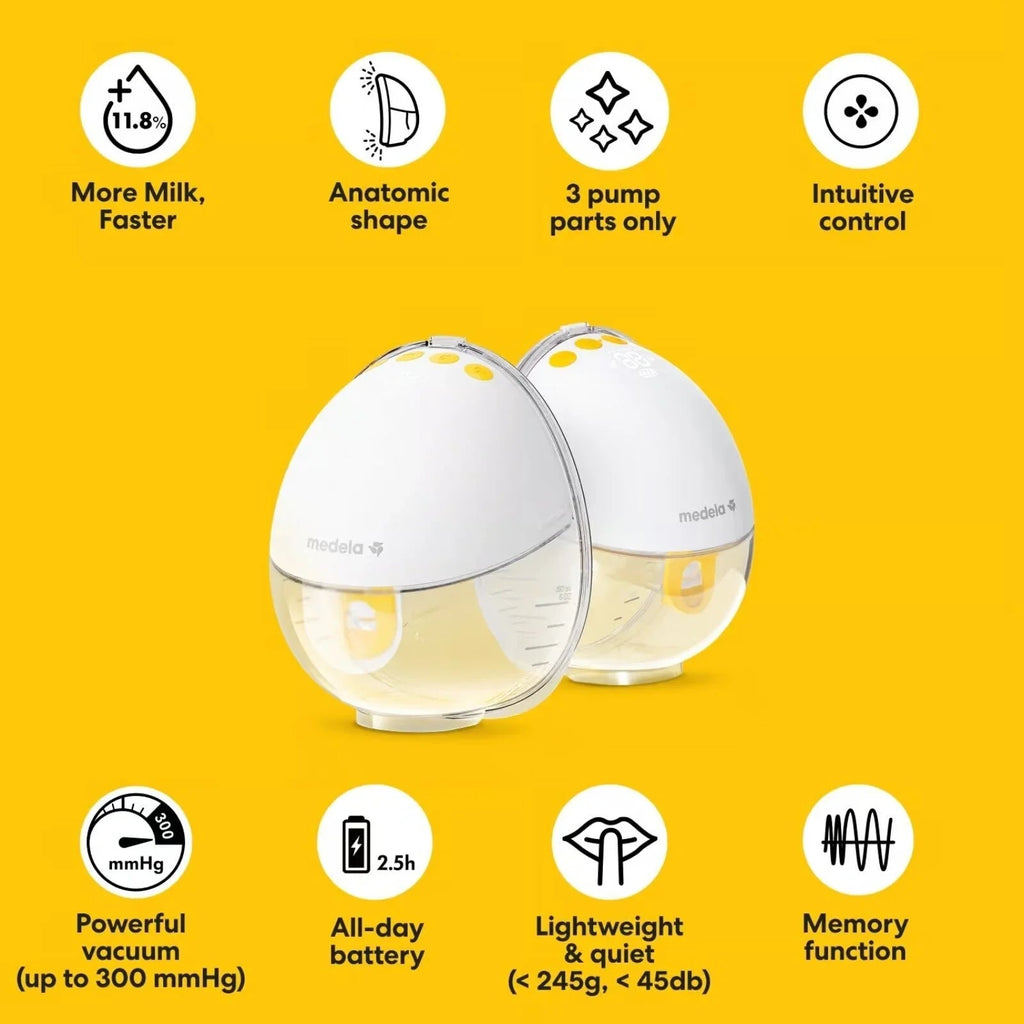 Medela Motion InBra Double Electric Wearable Breast Pump - Baby&More