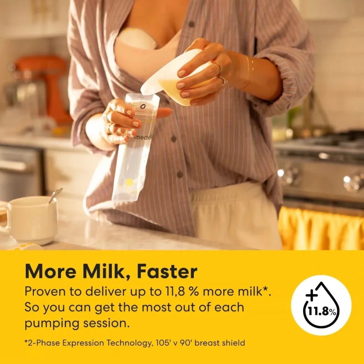 Medela Motion InBra Double Electric Wearable Breast Pump - Baby&More