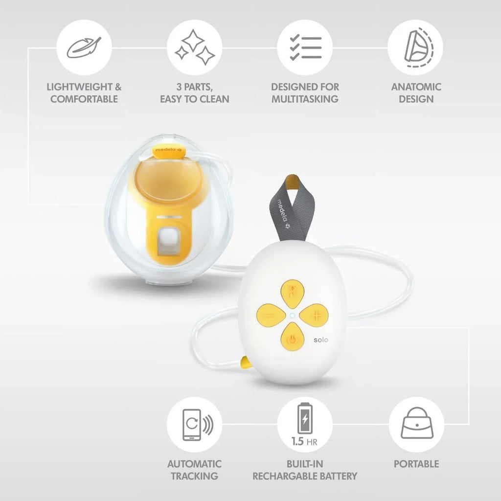 Medela Solo Hands - Free Single Electric Breast Pump - Baby&More