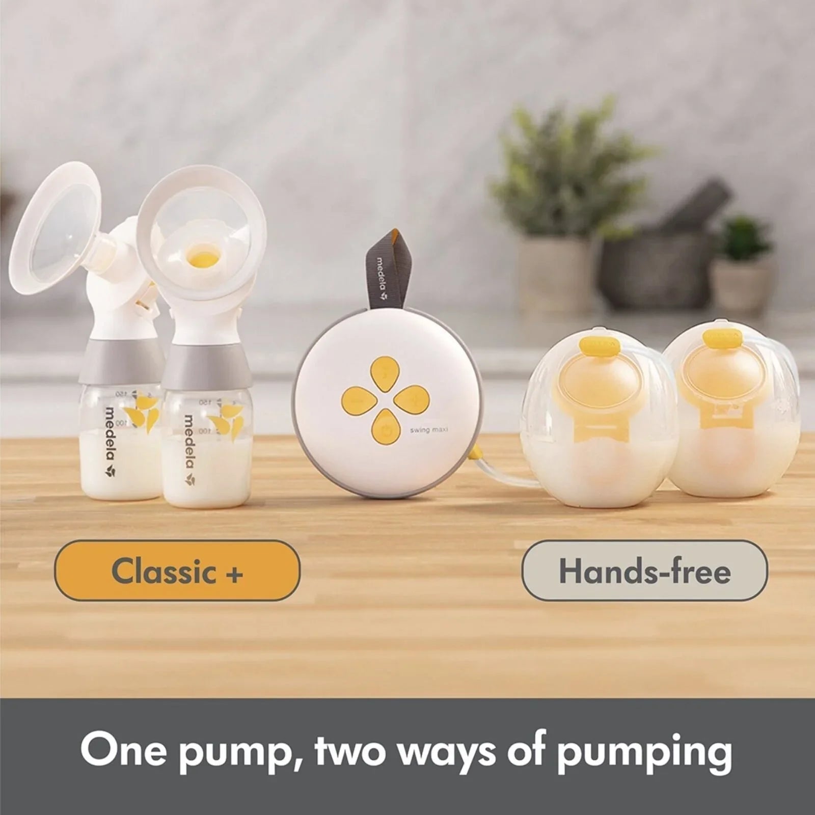 Medela Swing Maxi Hands Free Double Electric Pump - Baby&More