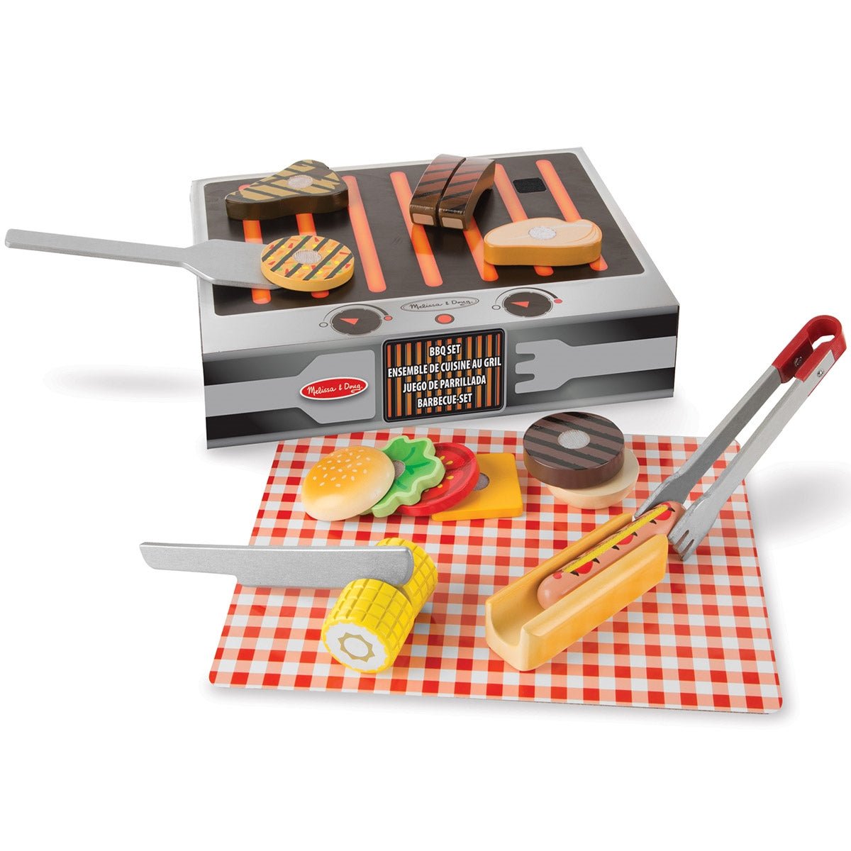 Melissa & Doug BBQ Play Toy Set - Baby&More
