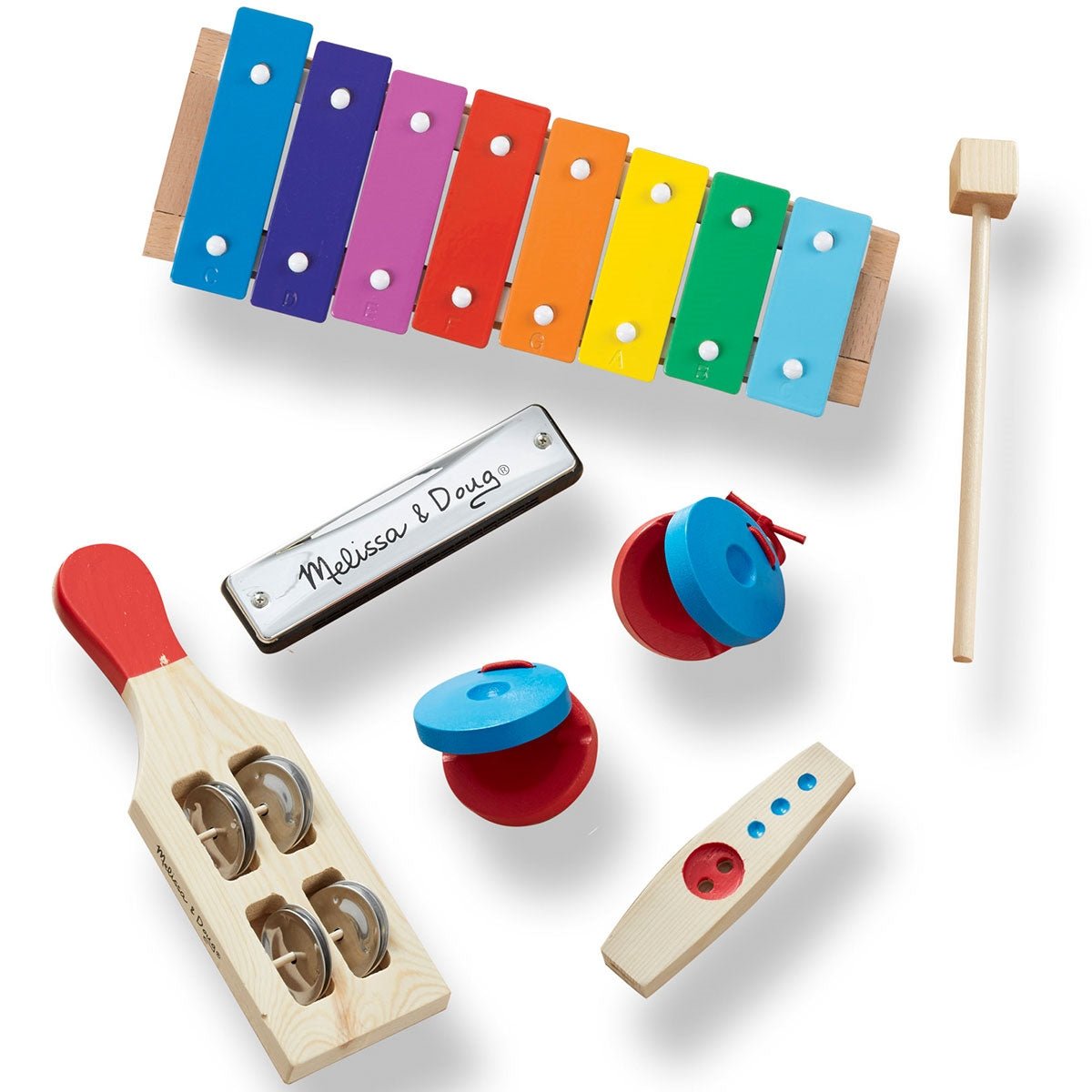Melissa & Doug Beginner Musical Instrument Band Set - Baby&More