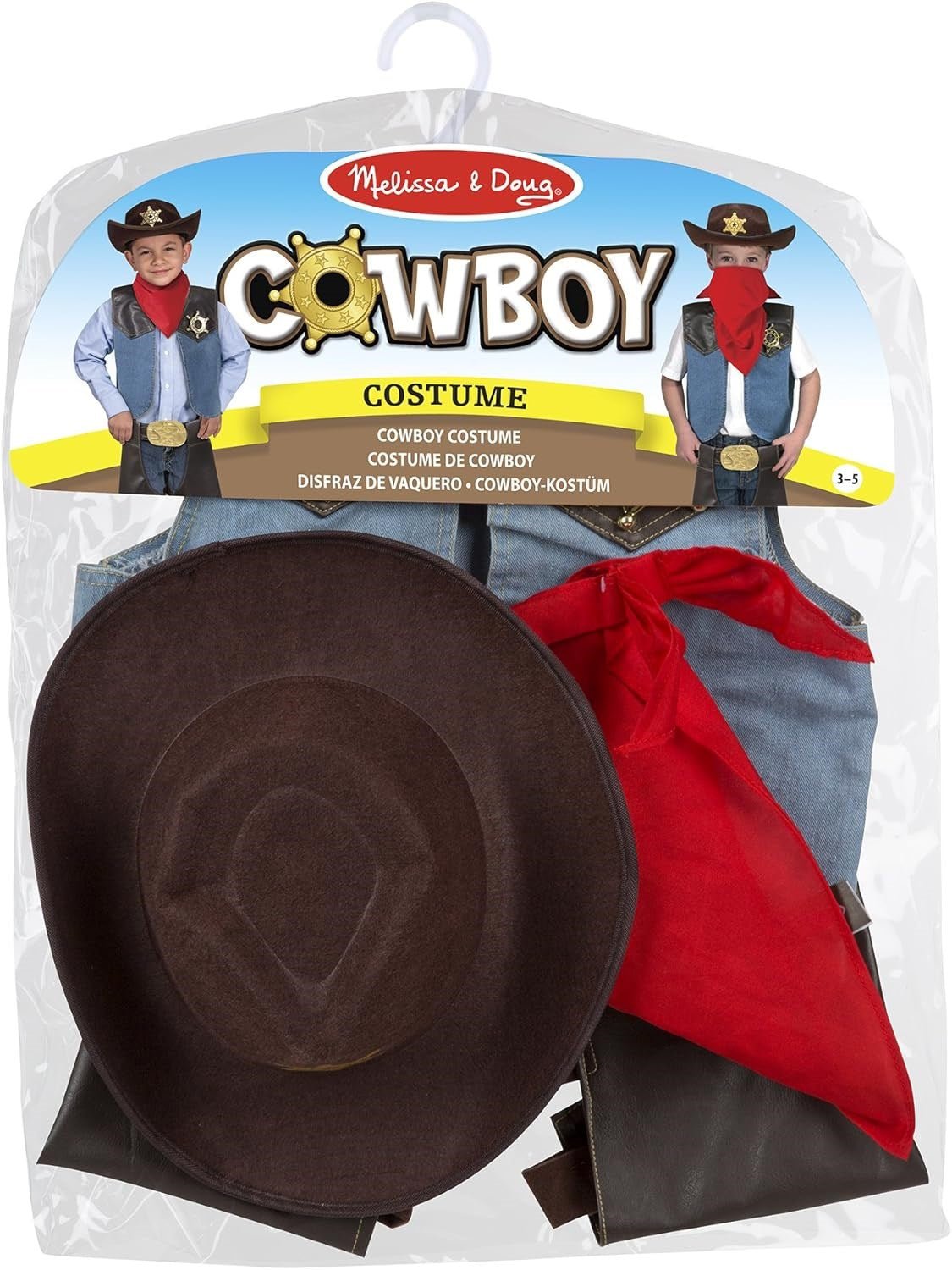 Melissa & Doug Cowboy Role Play Costume Set - Baby&More