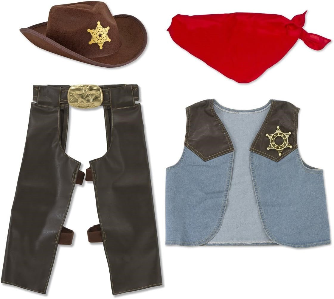 Melissa & Doug Cowboy Role Play Costume Set - Baby&More