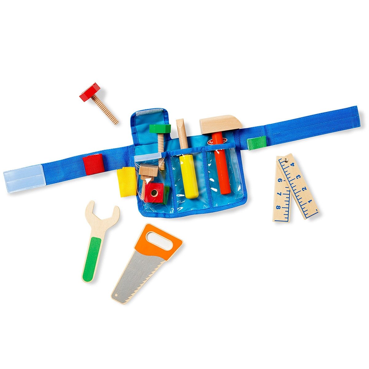 Melissa & Doug Deluxe Wooden Tool Belt Playset - Baby&More