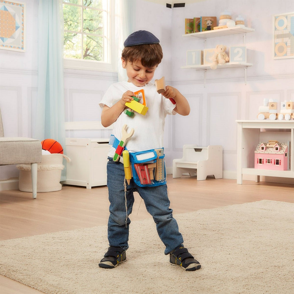 Melissa & Doug Deluxe Wooden Tool Belt Playset - Baby&More