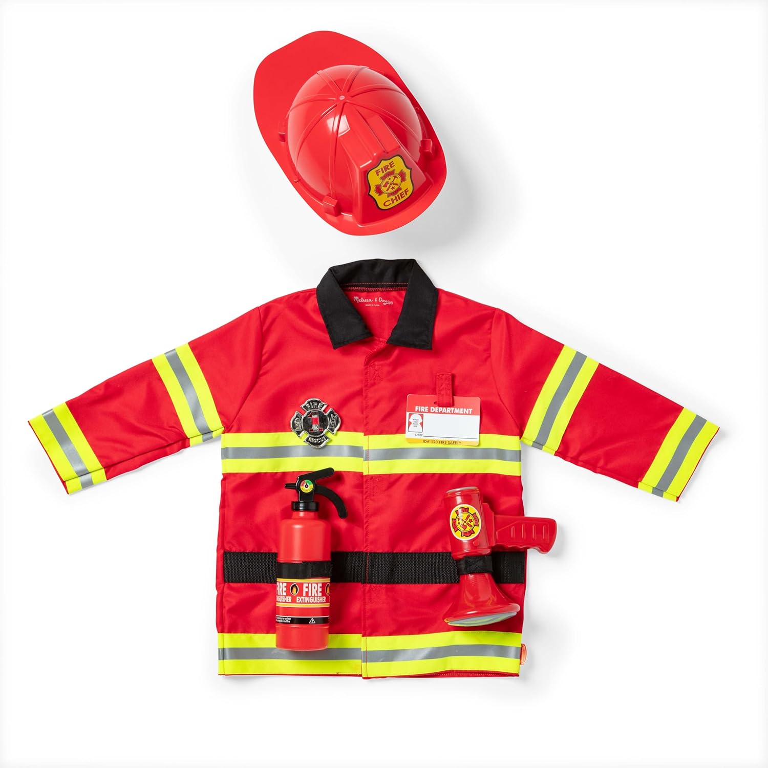 Melissa & Doug Fire Chief Dressing Up Outfit - Baby&More