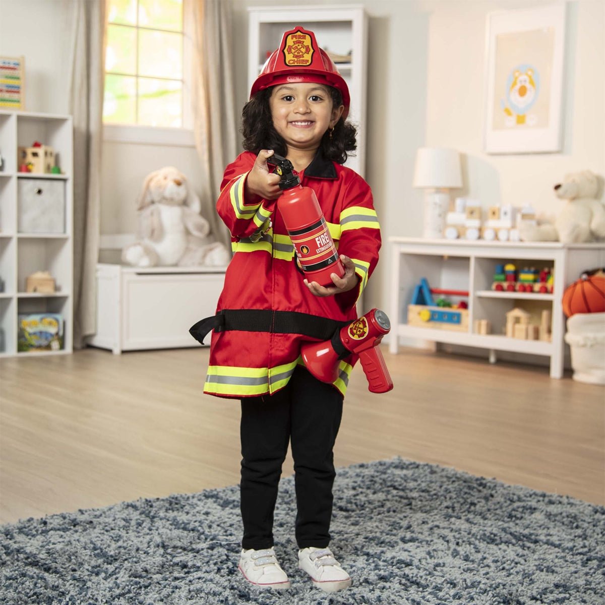 Melissa & Doug Fire Chief Dressing Up Outfit - Baby&More