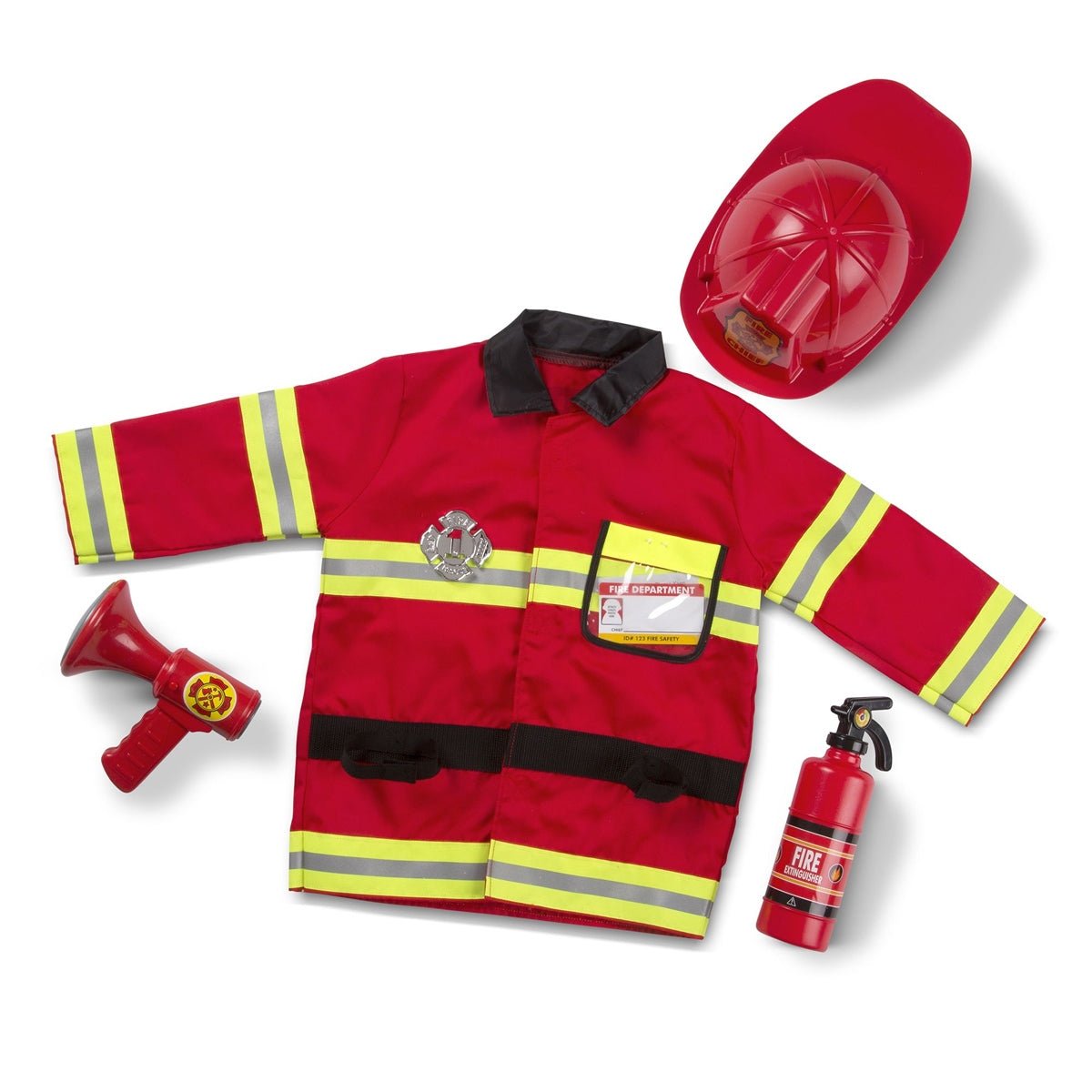 Melissa & Doug Fire Chief Dressing Up Outfit - Baby&More