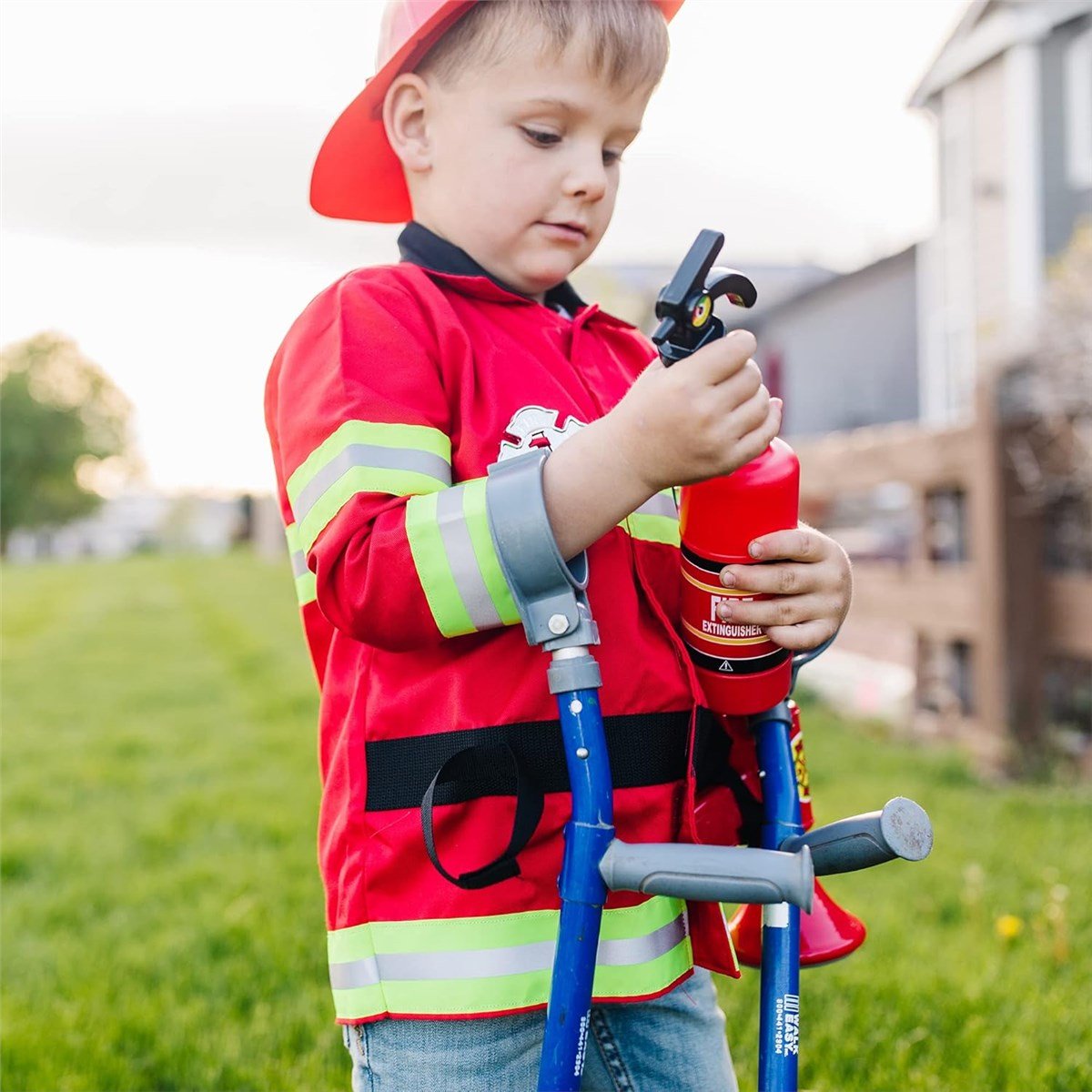 Melissa & Doug Fire Chief Dressing Up Outfit - Baby&More