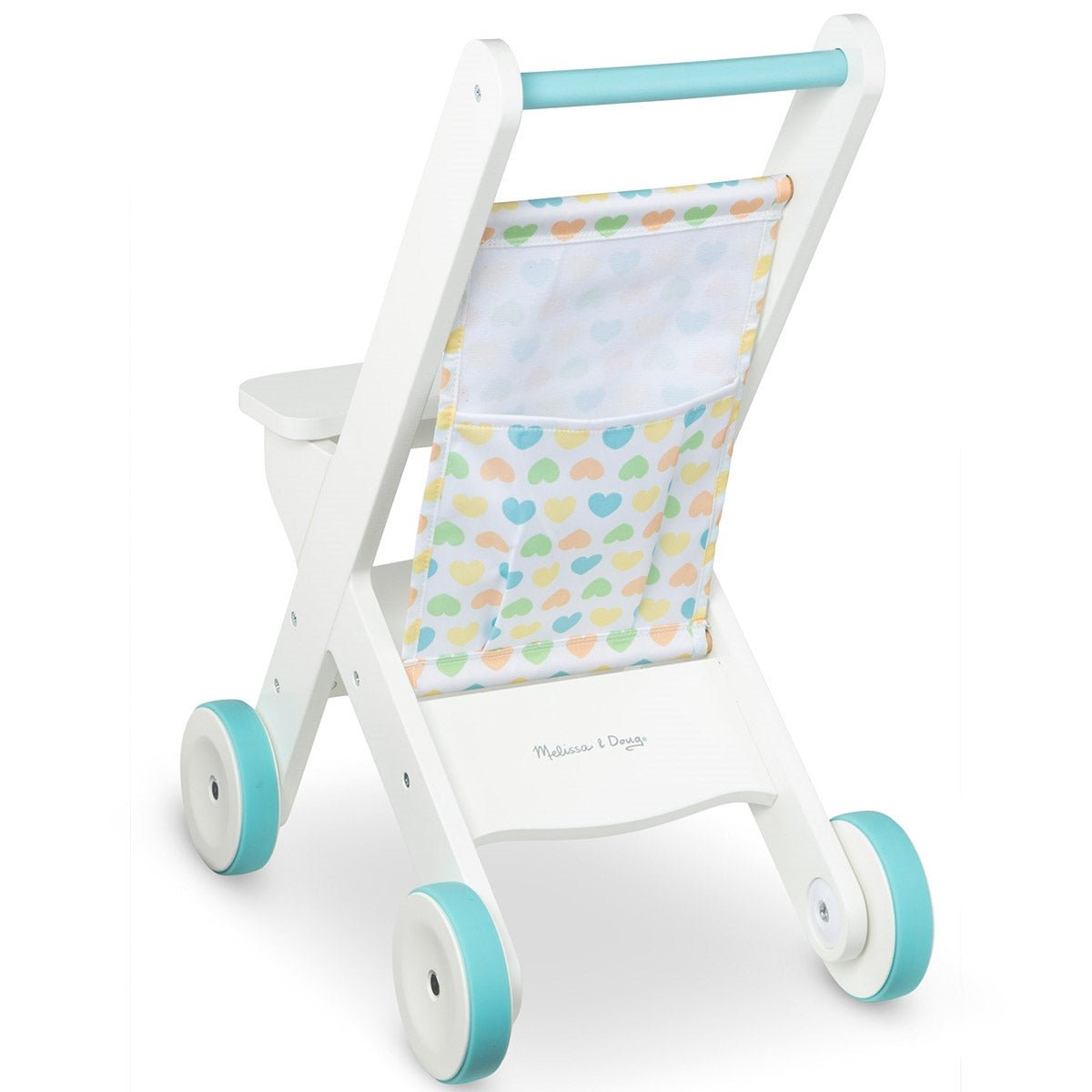 Melissa & Doug Mine To Love - Wooden Play Dolls Stroller - Baby&More
