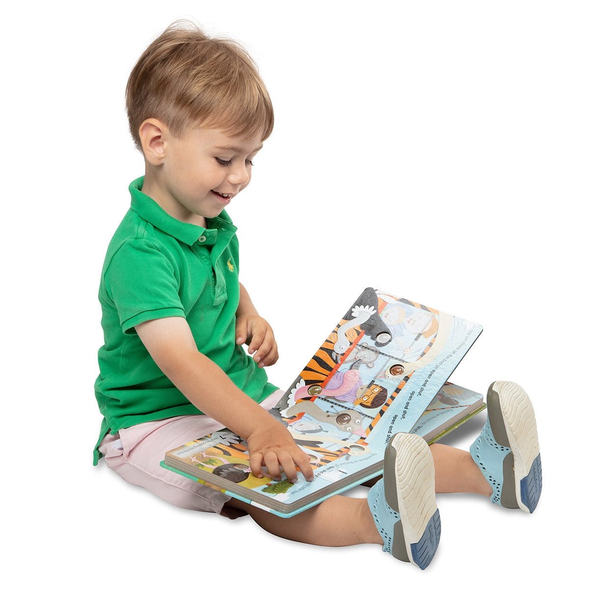 Melissa & Doug Poke - A - Dot Interactive Book, The Wheels on the Bus Wild Safari - Baby&More