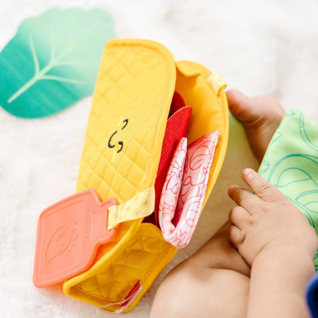 Melissa & Doug Touch & Feel Taco Soft Toy - Baby&More