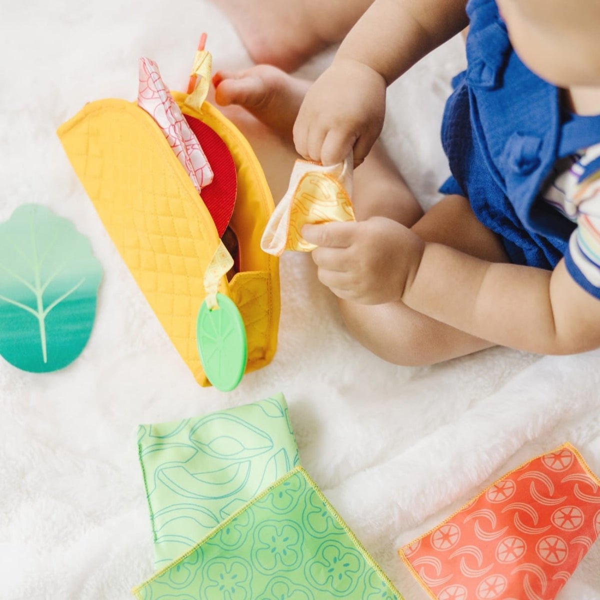 Melissa & Doug Touch & Feel Taco Soft Toy - Baby&More