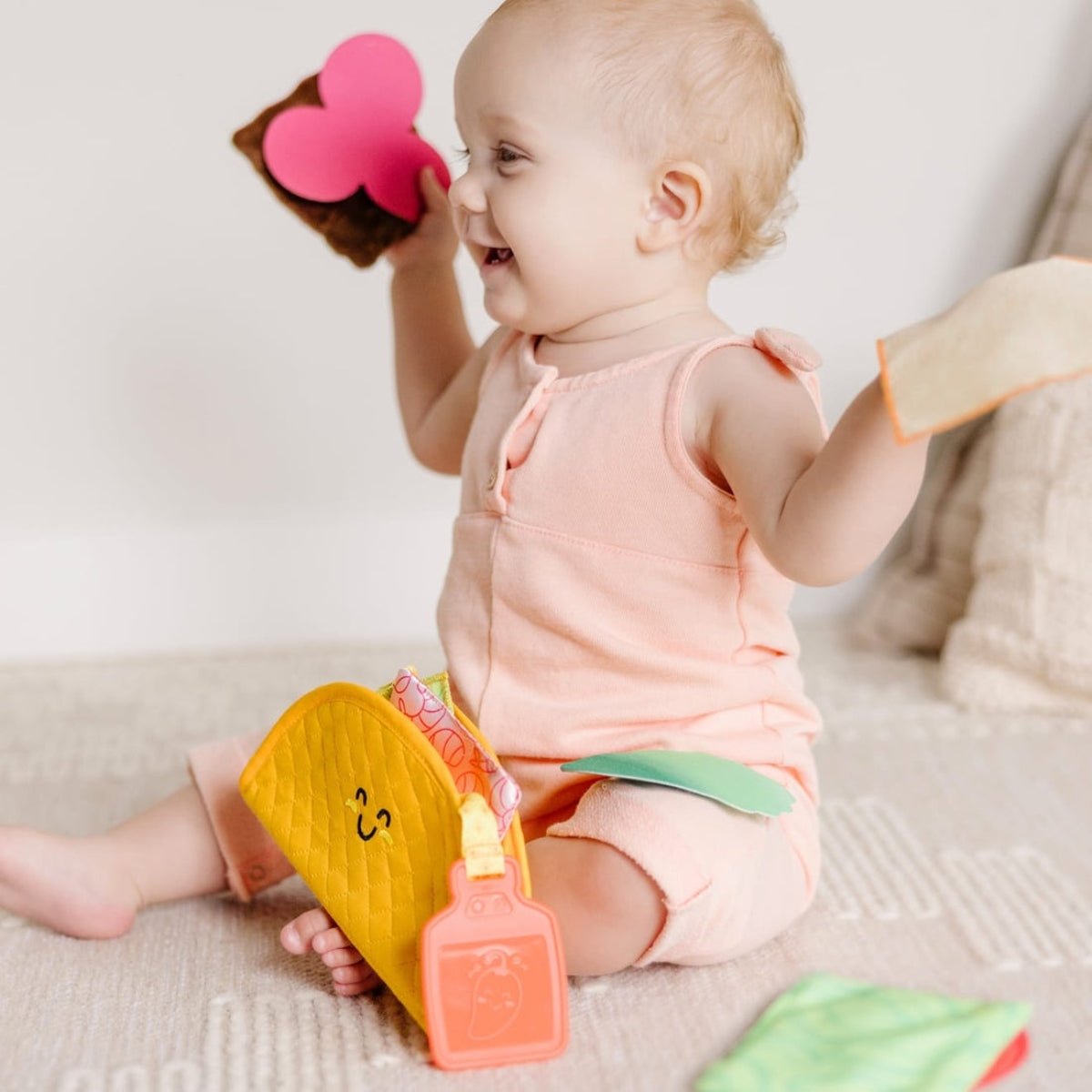 Melissa & Doug Touch & Feel Taco Soft Toy - Baby&More